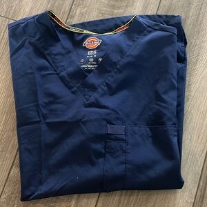 Dickies MENS scrub top MEDIUM